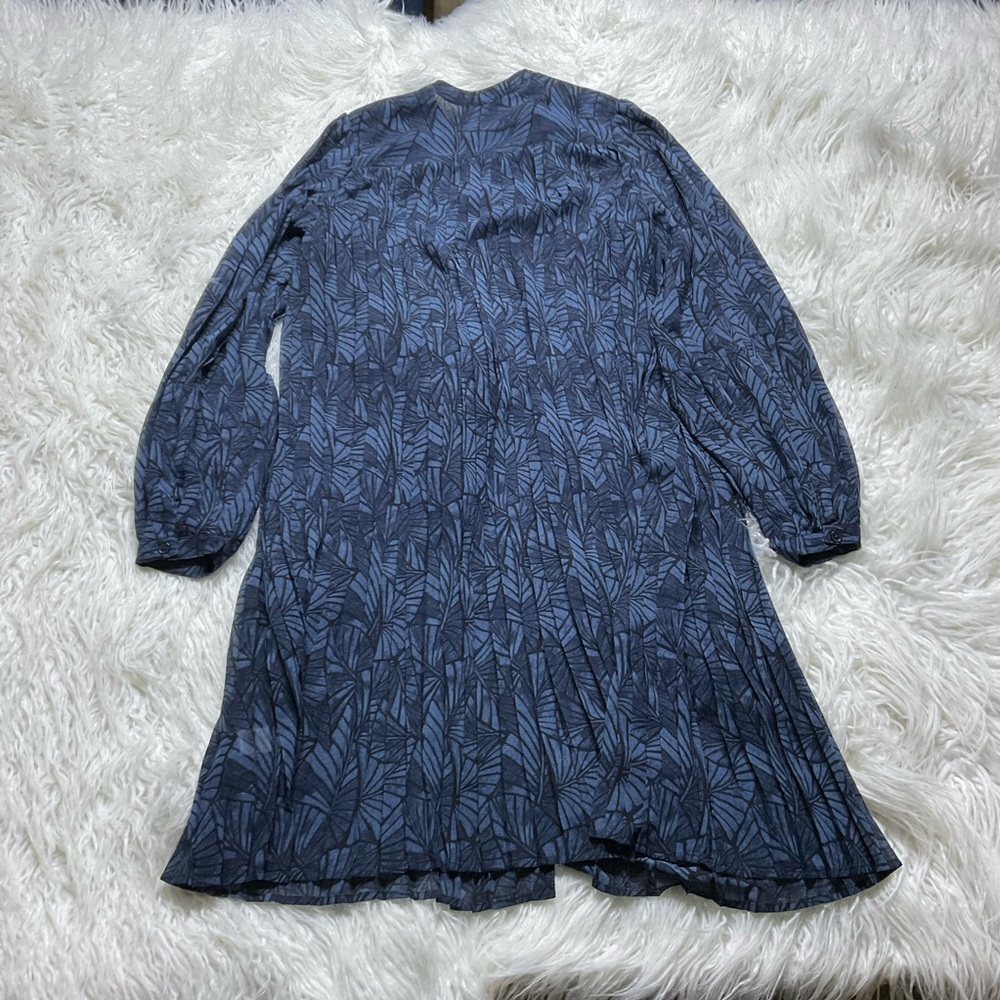 NWOT Garnet Hill Mara Pleated Trapeze Dress - Picture 5 of 5